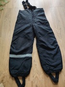 H&M r. 116 spodnie wierzchnie outdoorowe Softshell ocieplane