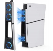 WENTYLATOR LED do playstation 5 slim cooler hub usb do ps5 slim