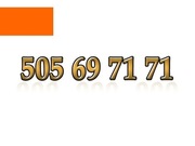 505 69 71 71 ZŁOTY NUMER STARTER ORANGE ŁATWY NA KARTĘ PREPAID GSM