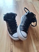 Skórzane Converse Chuck Taylor All Star Street Mid rozmiar 36