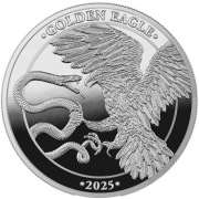 Germania Mint - Golden Eagle - 5 Euro 1 oz Silver Proof – Limited Edition