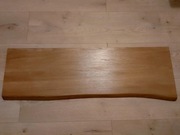 Blat Dębowy na półkę 80x25-27x2,4cm