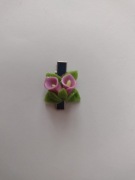 Spinka do włosów z motywem kwiatowym 