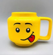 Ceramiczny Kubek z Motywem Głowy Ludzika LEGO 250 ml – Stylowy