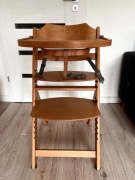 Krzesełko do karmienia z drewna - Bebe Confort Timba