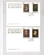 POLSKA 1992 r. Fi.3215  -  3220  FDC