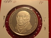 Wm-B-D2 Niemcy 5 marek 1981G Proof w oryginalnej folii