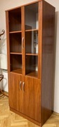2 szt Regał orzech w dobrym stanie salon gabinet - okazja