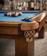 Bilard stół DREWNIANY kamień skóra jak nowy gwarancja DOWÓZ pool do św