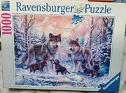Puzzle 1000el. Wilki