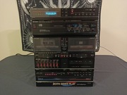 Wieża midi SHARP 207 z gramofon SHARP RP-207 dwustronny szuflada