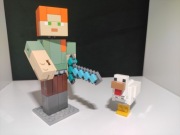 Lego 21149 BigFig - Alex z kurczakiem Minecraft