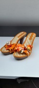 Buty damskie 39 W.Potocki obcas kobiece drewniane