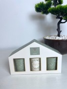 Zestaw 3 świec zapachowych Woodland Story Patchouli