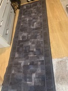 Dywan szary ciemny 65cmx200 plus 1x GRATIS MOZAIKA z bialym 70x200cm