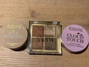 Eveline zestaw x 3 szt Celebrity Cloud Rice pudry paleta multitasking