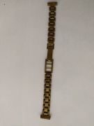 Stary mosiężny pasek do zegarka