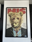 MIŚ (B1 97X67CM) - FILMOWY PLAKAT PRL - PĄGOWSKI - W RAMIE - UNIKAT