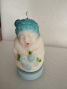 Upominki z wosku sojowego.