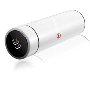 Inteligentny termos, kubek termiczny Opel z wyświetlaczem dotykowym biały