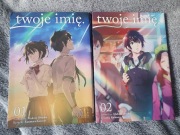 Twoje Imię - zestaw 2 tomów, wydanie 1, 2017 rok MANGA