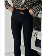 Legginsy marszczone damskie push-up