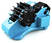 Dozownik taśmy termicznej z wieloma rolkami, 