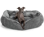 LEGOWISKO DLA PSA lub KOTA Z KOCYKIEM 2W1 MIĘKKIE POSŁANIE XL 90x64cm