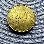 Tunezja 200 Milimów 2013r