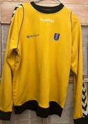 Żółta bluza HUMMEL z logo druzyny