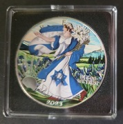 Walking Liberty Israel srebro 1 oz 2023