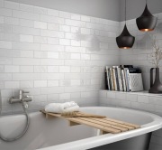 Płytki Equipe Stromboli White Plume 16 szt