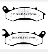 Klocki hamulcowe EBC FA731TT