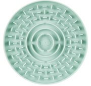 Trixie mata spowalniającą jedzenie junior lick'n'snack talerz z rowkami 