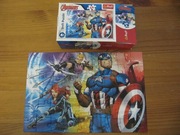 Mini Puzzle mini 54 el.Trefl  - Kapitan Ameryka 