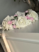 Nowy wianek komunijny na głowę do pierwszej komunii Świętej biały 