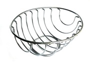 Chromowany koszyk na owoce 10x18x24