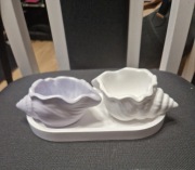 Muszla z gipsu polimerowego