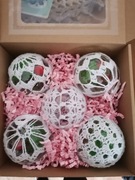 Zestaw ozdób  choinkowych 7 szt