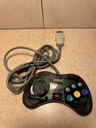 Kontroler pad do Sega Saturn, dobry stan - przezroczysty