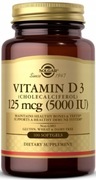 Suplement diety Solgar witamina D3 5000 IU kapsułki 100 szt.