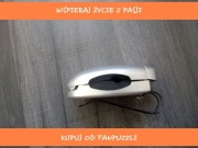 uchwyt plastukowy na okulary / klips