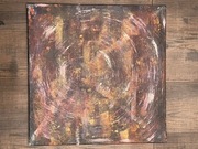 Obraz  „Czas” 40x40cm, akrylmna płótnie