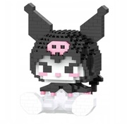 Klocki Hello kitty dwie sztuki, jedne hello kitty, drugie kuromi 