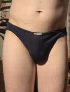 Slipy męskie Atlantic MINI rozmiar M Granatowe