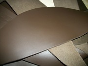 SKÓRA NATURALNA BRĄZOWA GRUBA OK 2,5 MM SOLIDNA 