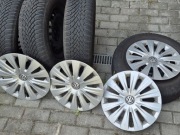 Felgi VW, kołpakiVW,  opony Continental 195/65 r15