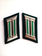 Patki kołnierzowe oficerskie Volkspolizei DDR NVA NRD