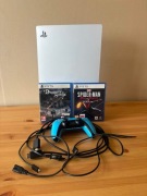 Playstation 5 Standard 5 z 2024r CFI-1216A 825GB 16GB 100%1 pad 2 gry