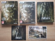 Fallout 4 + Steelbook, Ścieżka Dzwiękowa, Plakat, Pocztówki(BEZ KODU STEAM)